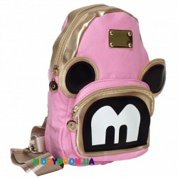 Детский рюкзак на одной лямке "Микки", розовый